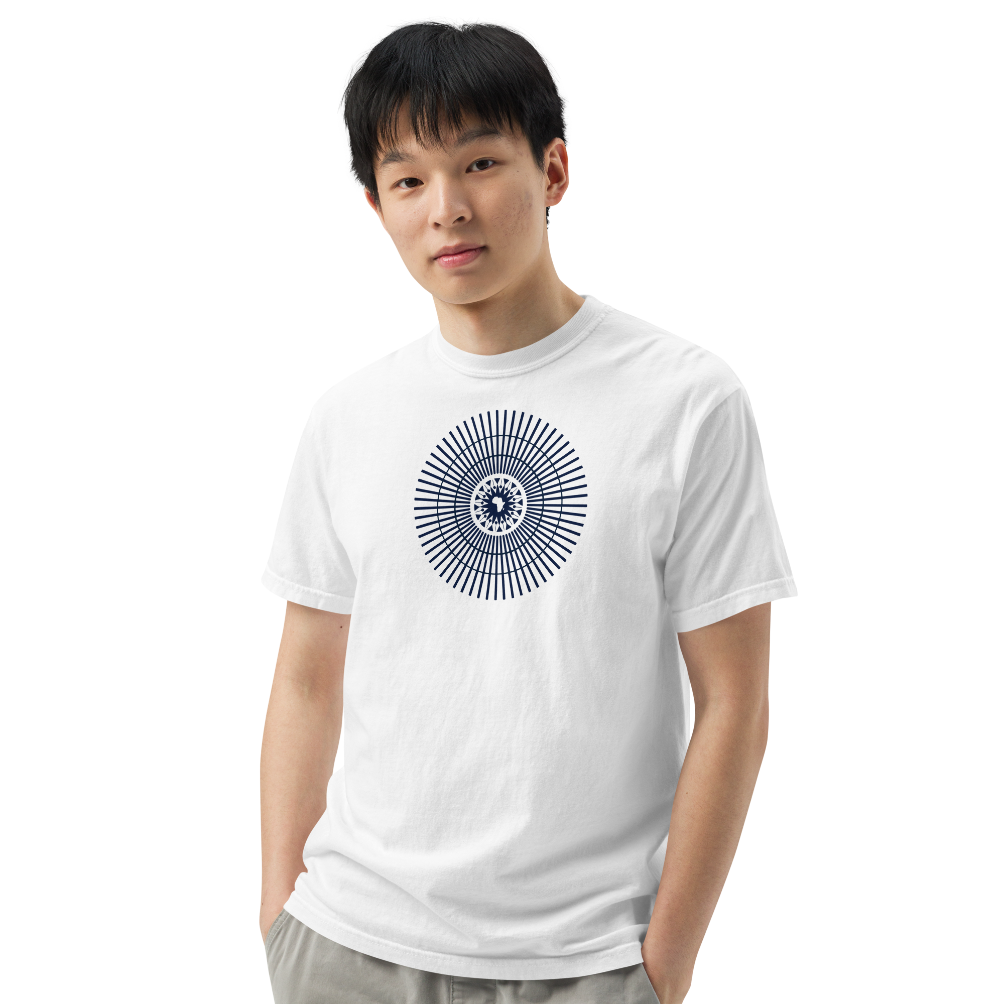 Men’s garment-dyed heavyweight t-shirt