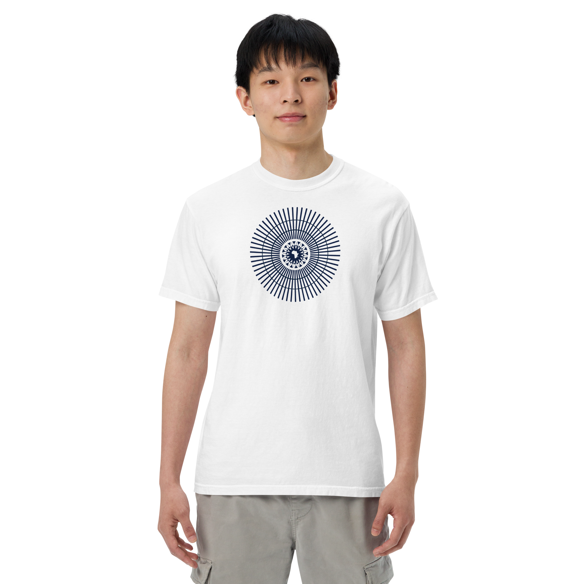 Men’s garment-dyed heavyweight t-shirt